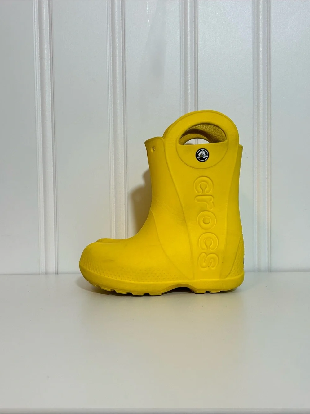 Crocs Kids' Handle it Rain Boot - Yellow