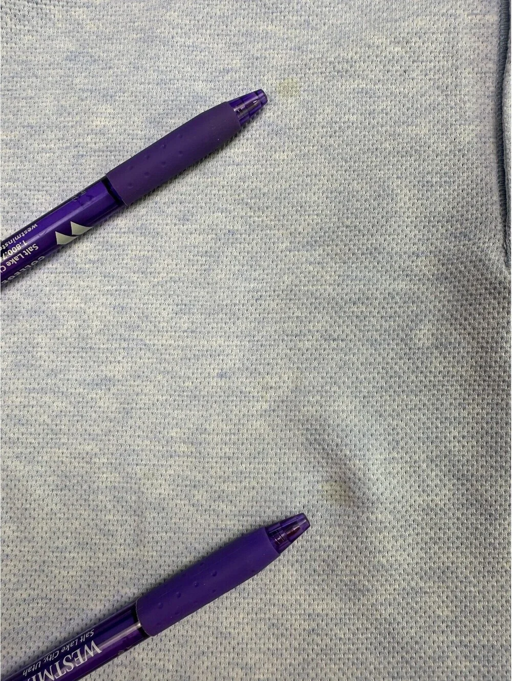 Banana Republic Core Temp L Blue Long Sleeve Henley