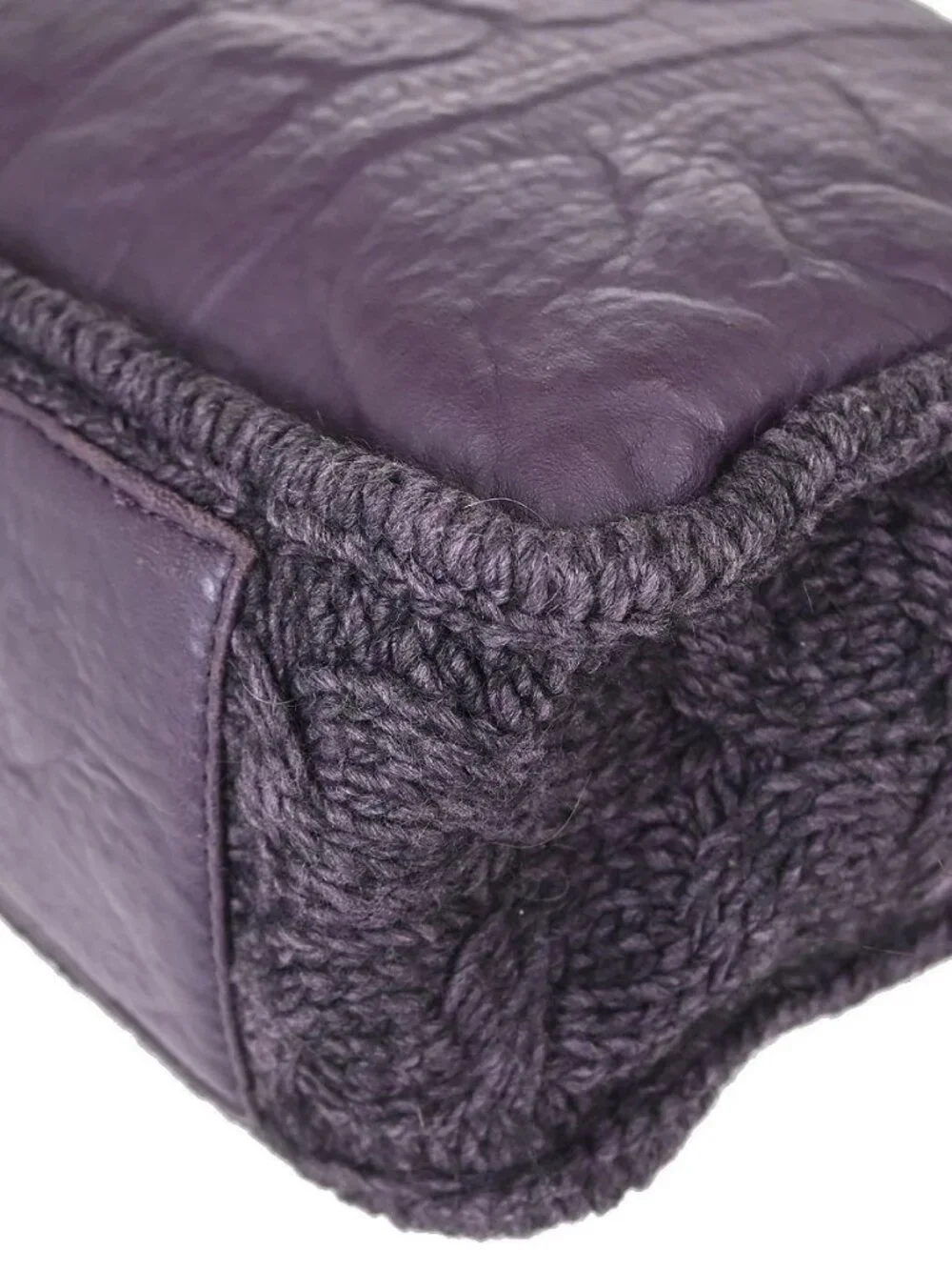 Chanel Purple Lambskin