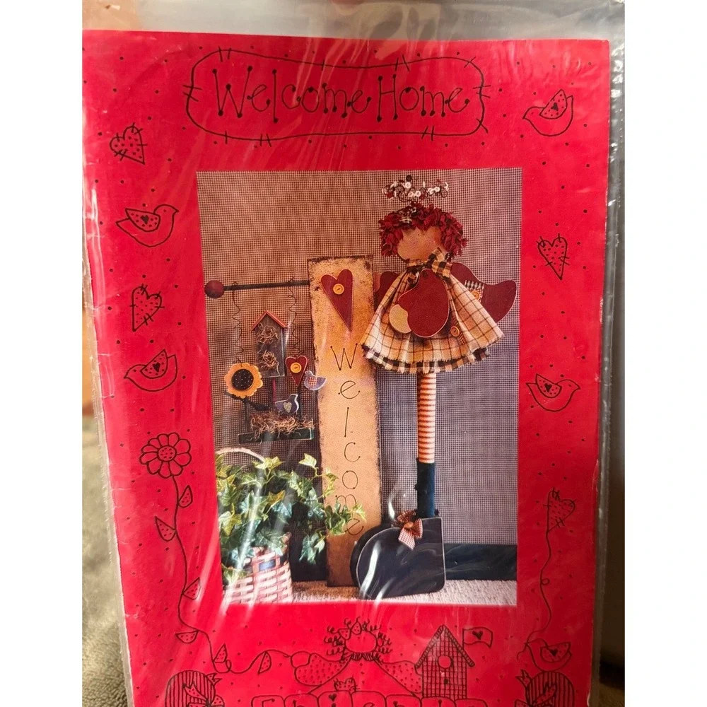 Welcome Home 35 Tall Angel Woodworking Sewing Pattern 345 Sherry Connors 1996‎
