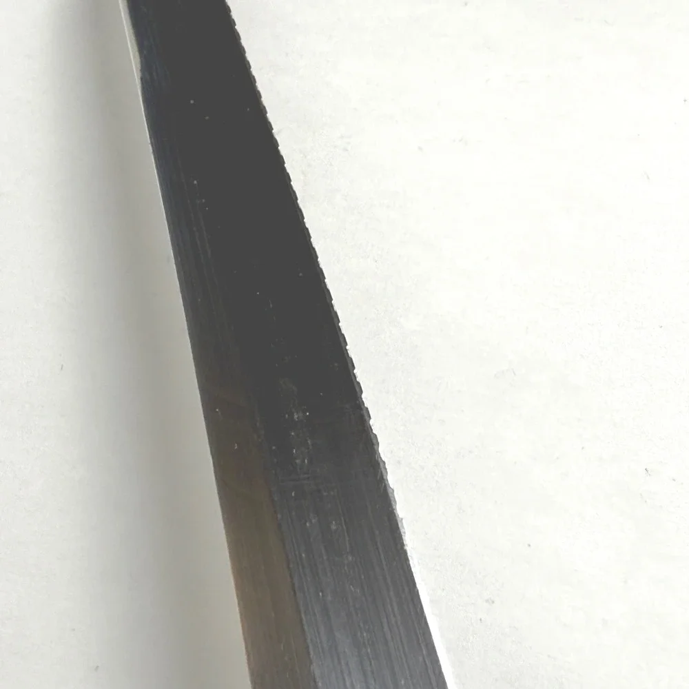 Vintage CUTCO 1024 Serrated Slicer Bread Knife Brown Swirl Handle USA