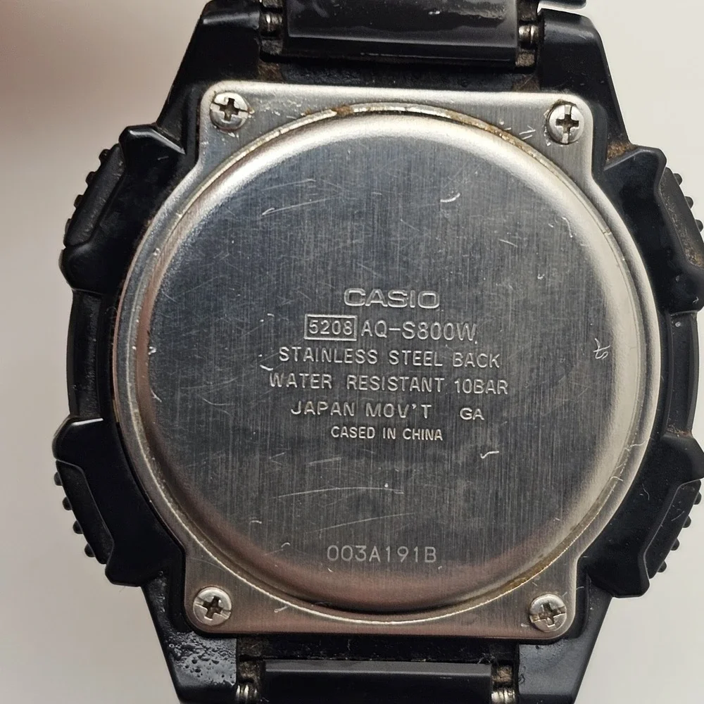 Casio watch needs