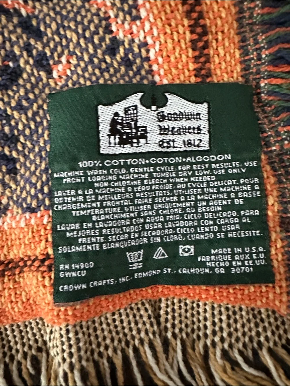 Goodwin Weavers great used
