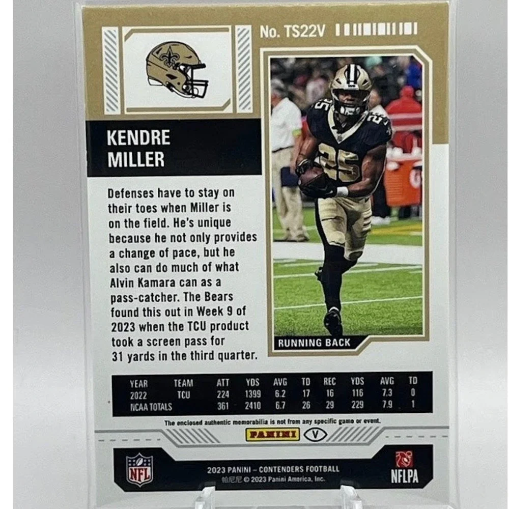 Panini kendre miller
