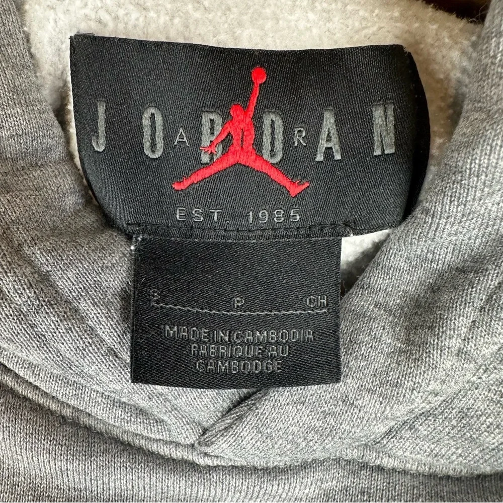 Jordan cross stitched