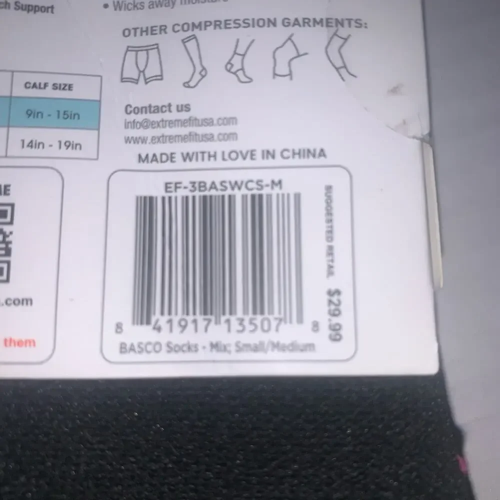Extreme Fit USA colors black
