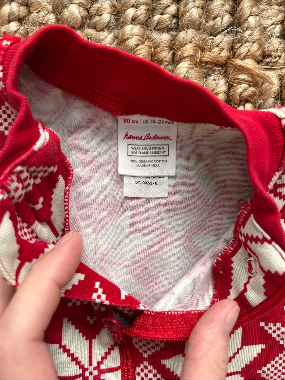 Hanna Andersson festive red