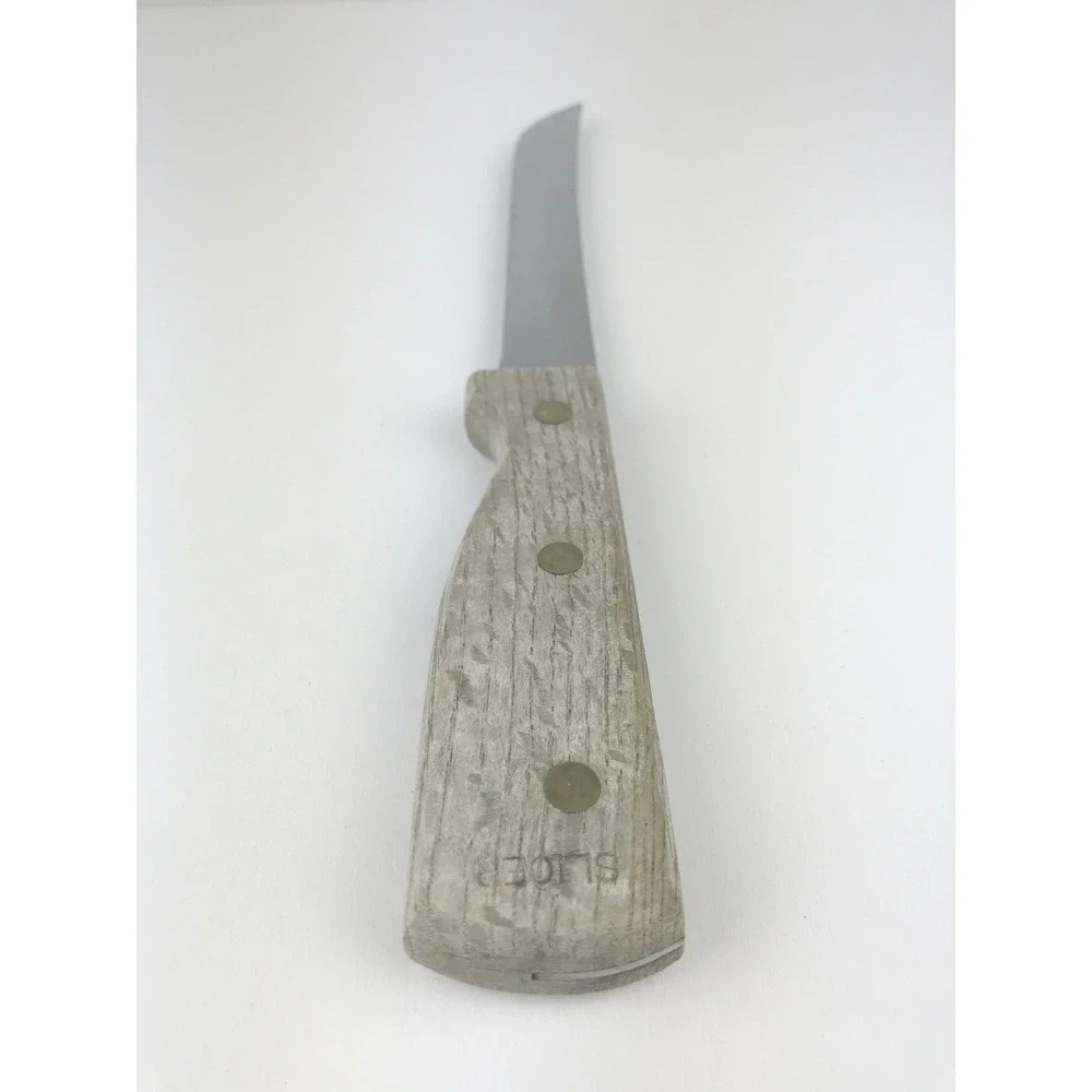 Old Homestead Lifetime Cutlery SLICER Stainless Steel Kitchen‎ Knife Japan 8