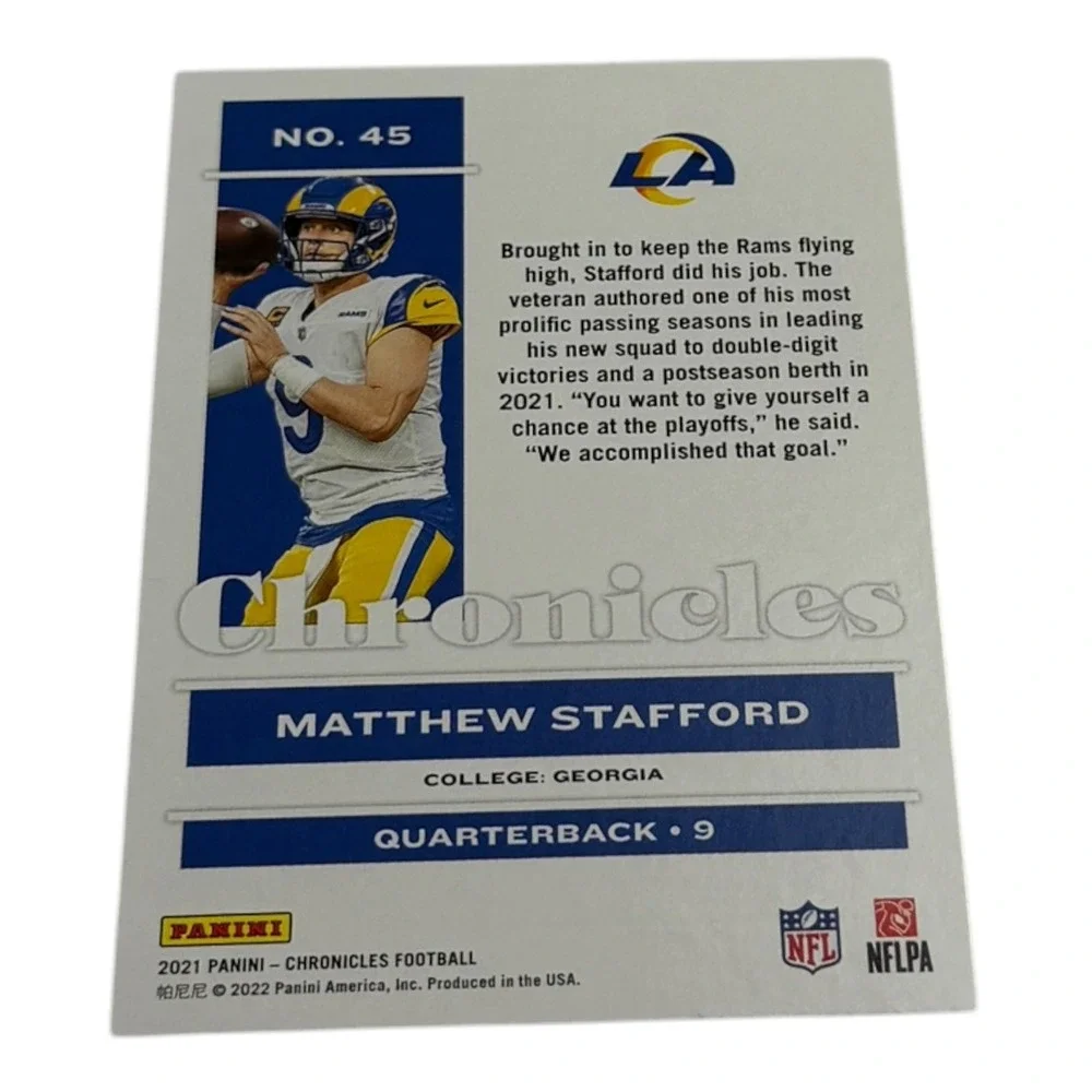 Panini super bowl