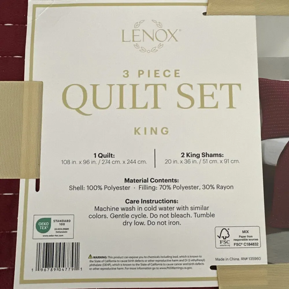 Lenox brand style