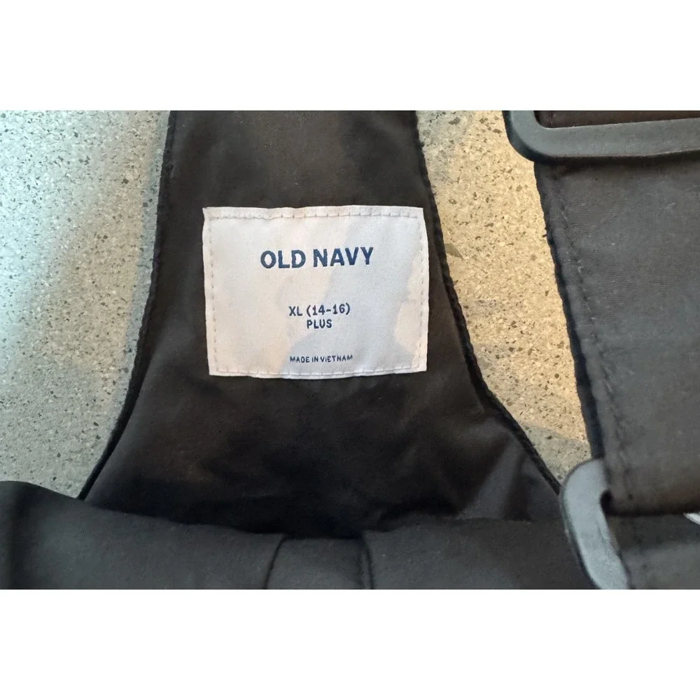 Old‎ Navy Youth Boys XL 14-16 Plus Ski Snowboard Winter Bib Overalls Insulated