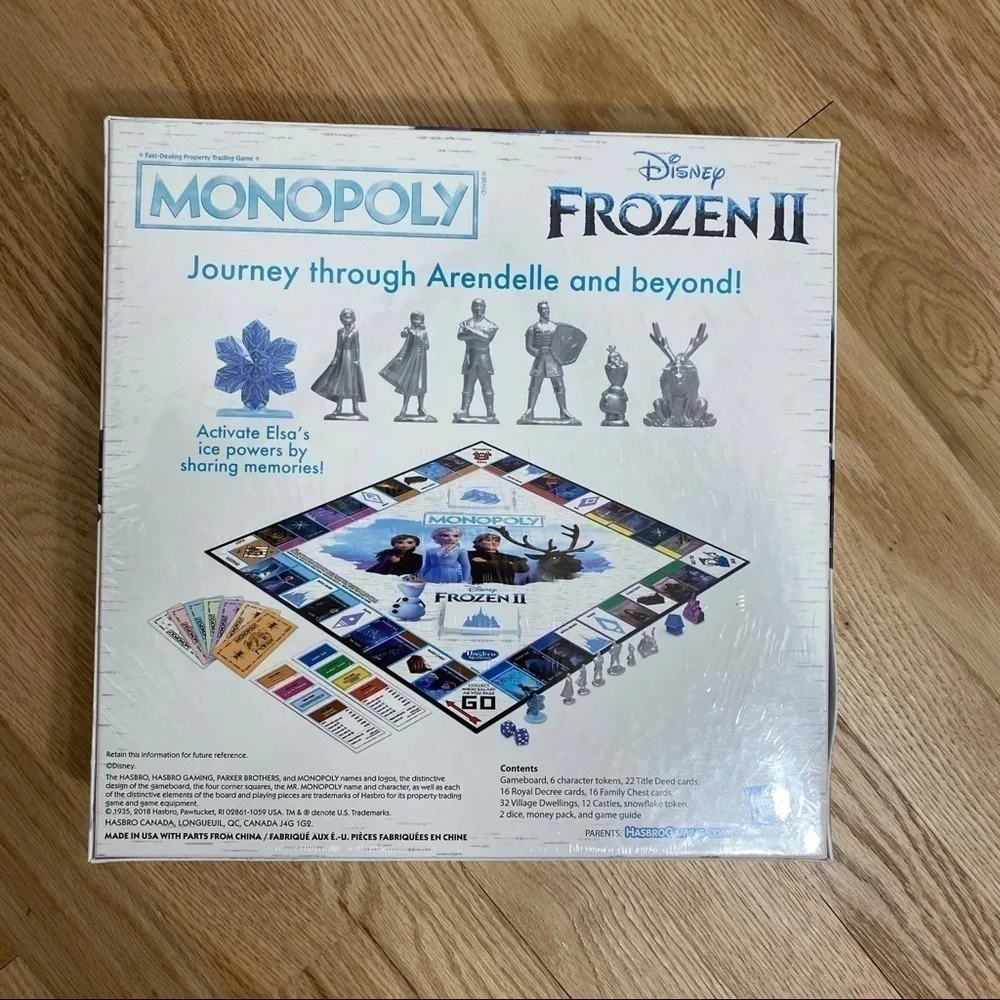 Disney monopoly frozen