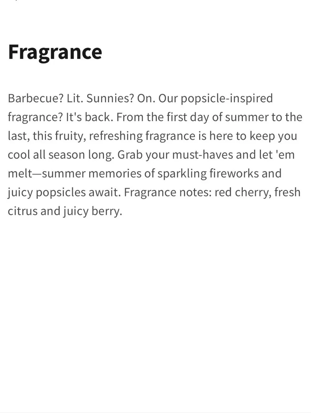 Bath & Body Works shipped festive