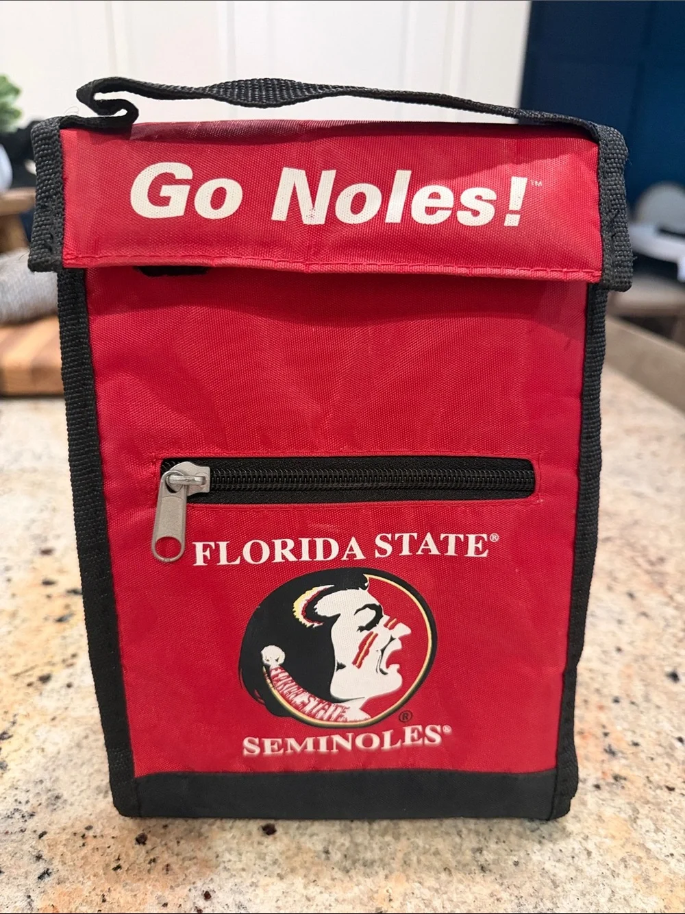 Florida State Seminoles Red Insulated Lunch Bag - Go Noles!