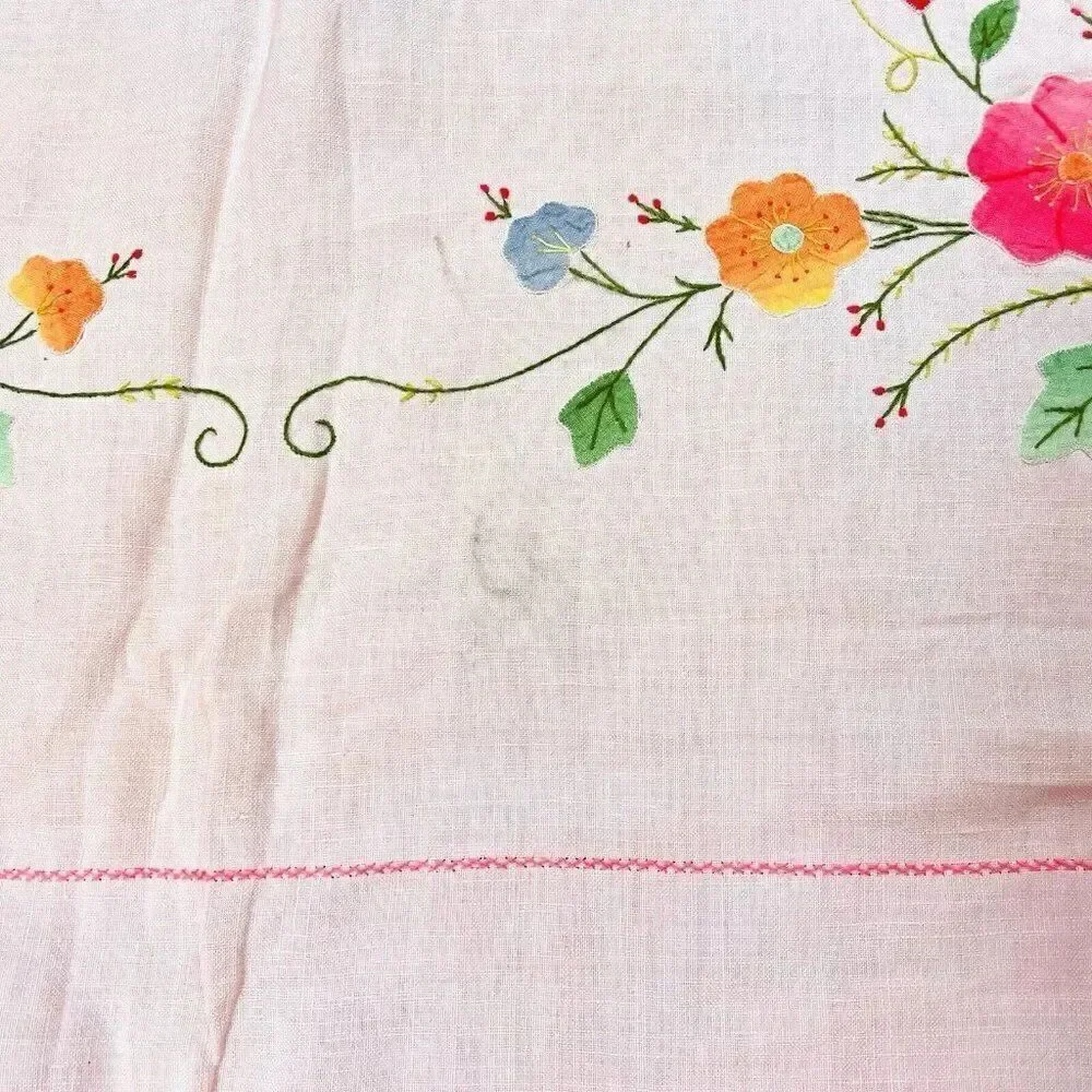 Handmade vintage pink