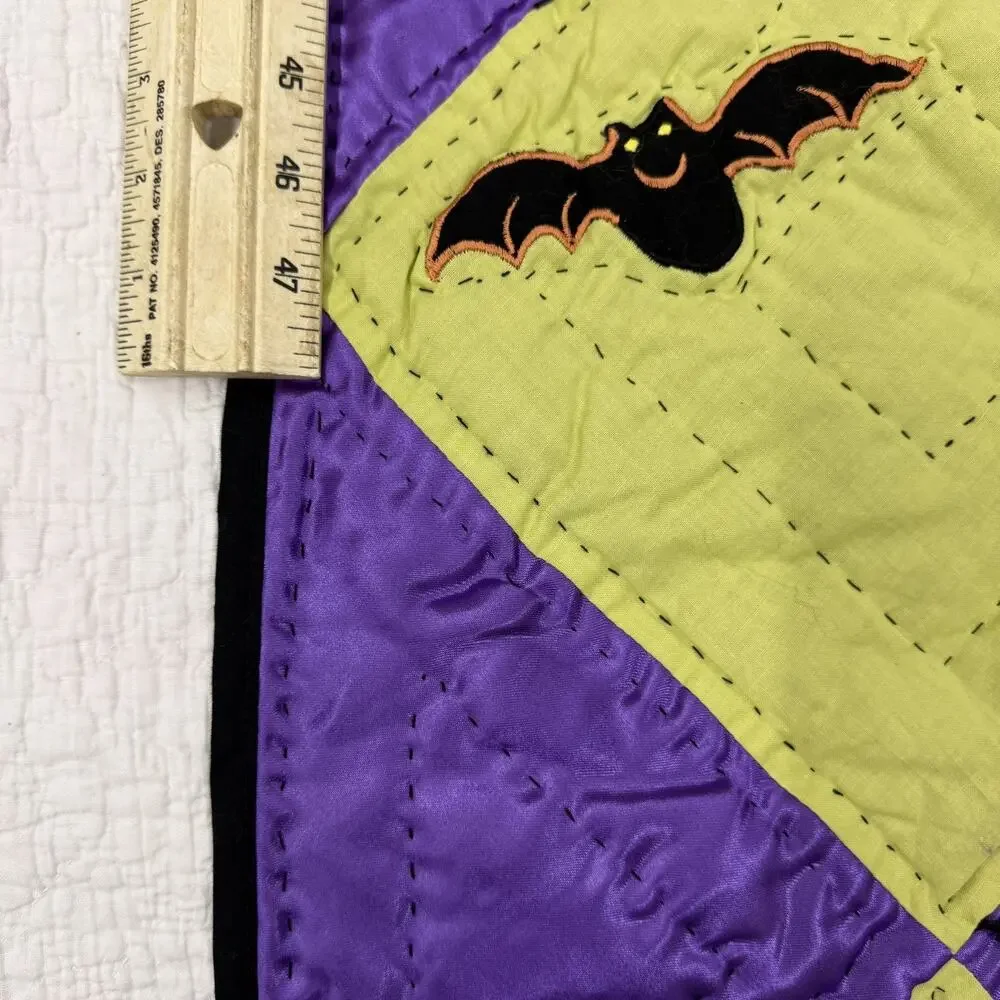 Handmade quilted halloween