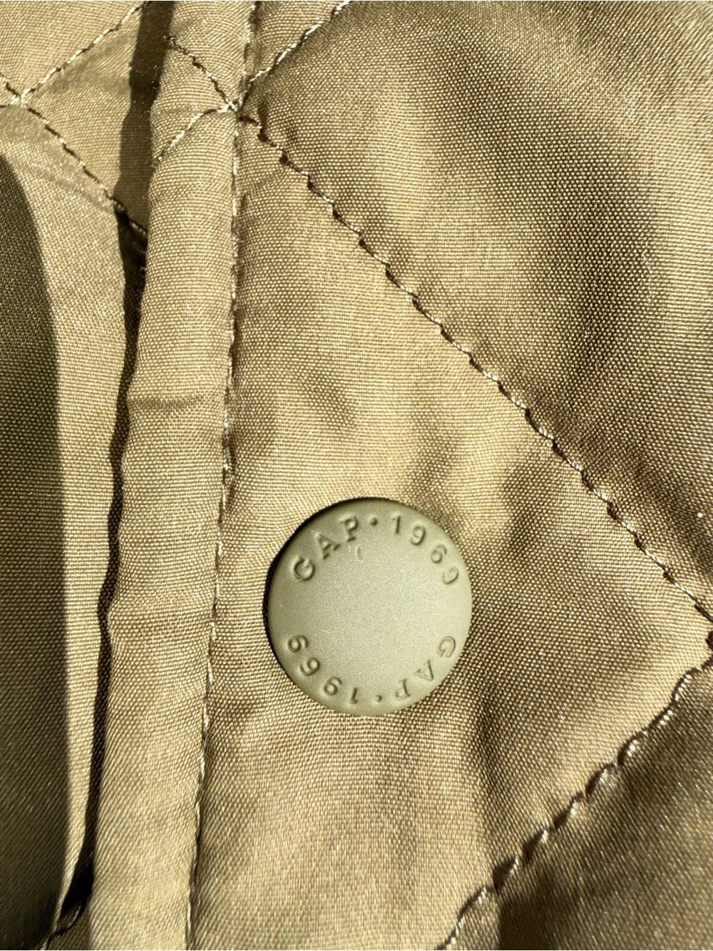 GAP quilted puffer