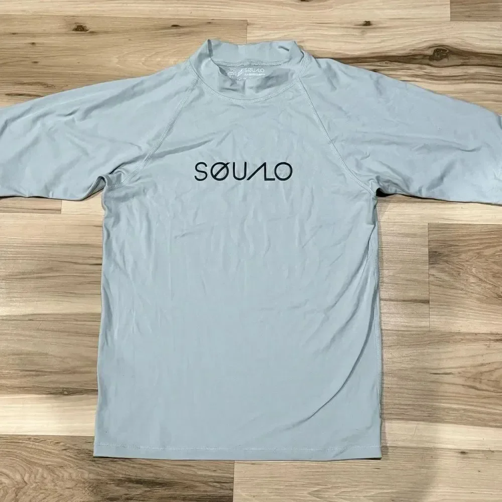 Sou/lo 50SPF Grey Rashguard Men’s XL