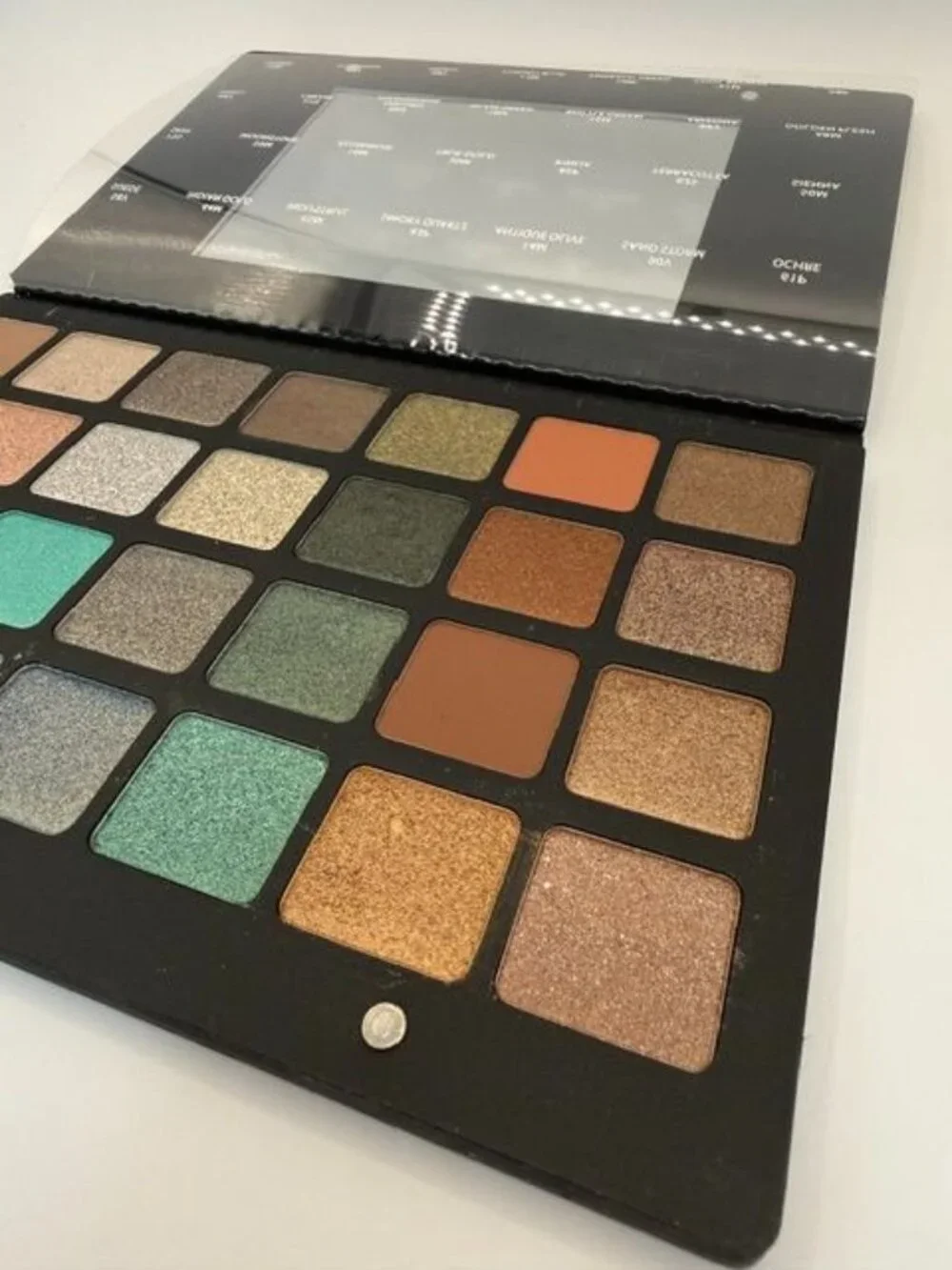 Natasha Denona 28 Green Brown Eyeshadow Palette 28 Pan Discontinued Rare