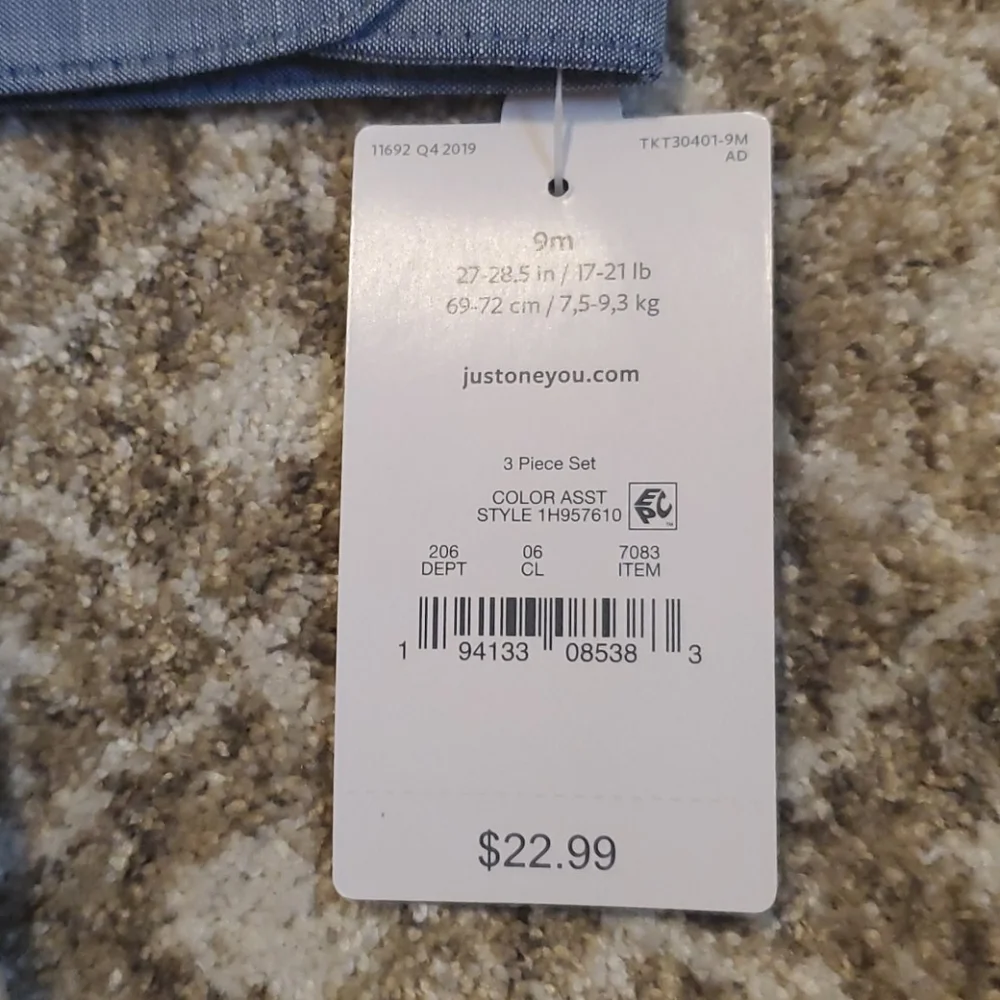 Carters nwt boys