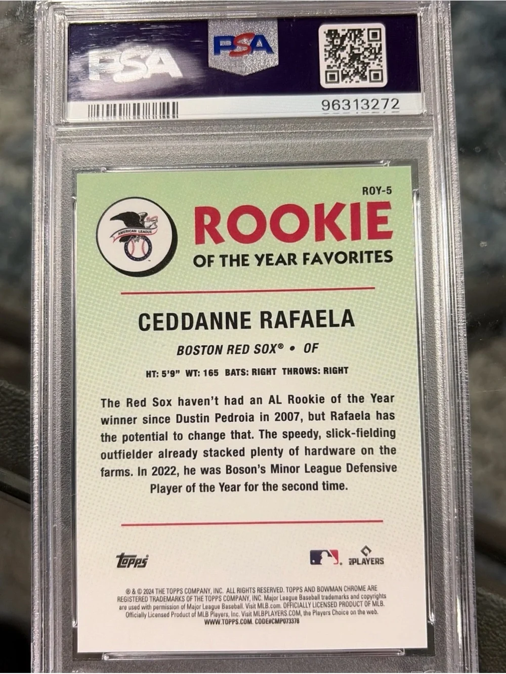 Topps psa 10