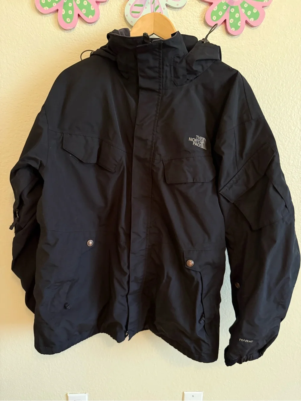 The North Face durable hooded