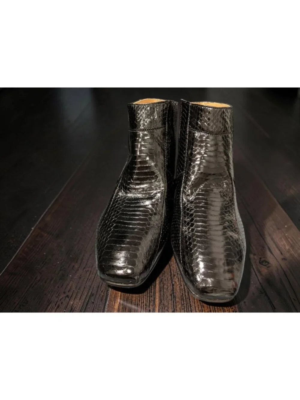 Giorgio Brutini genuine snakeskin