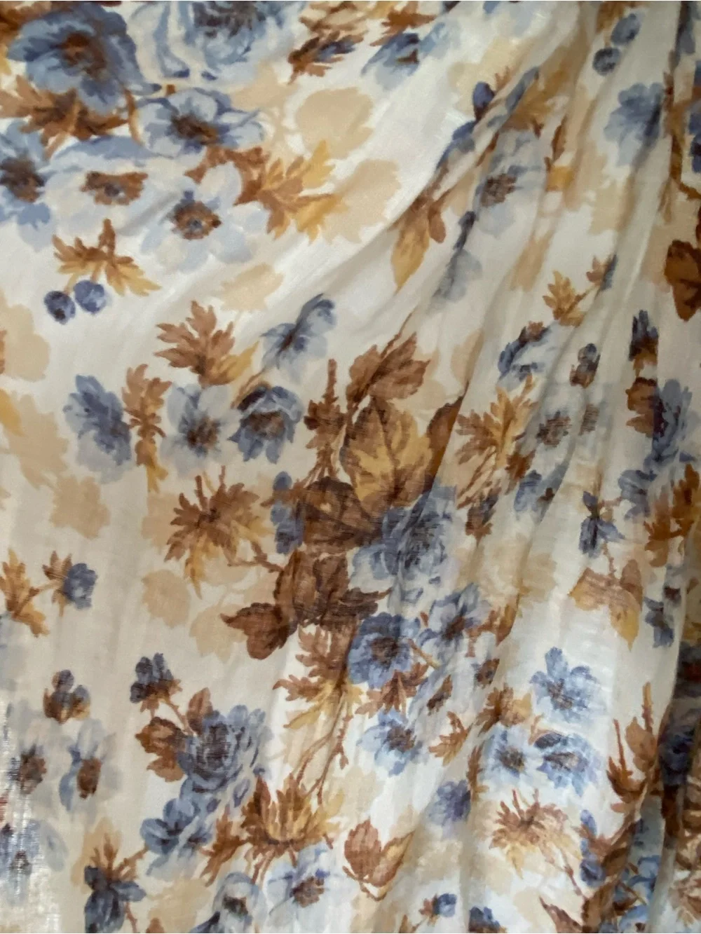 Massimo Dutti lightweight floral