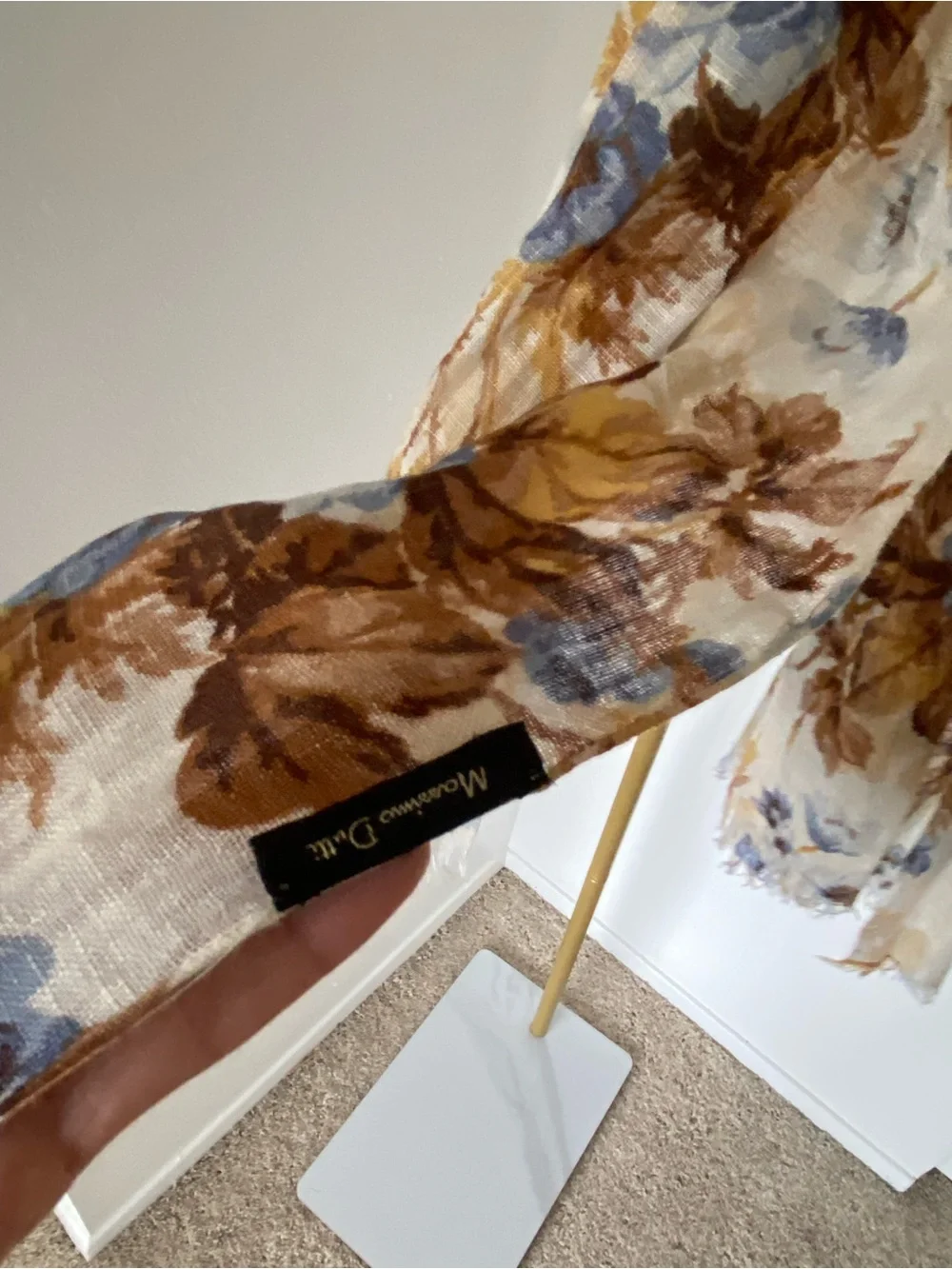 Massimo Dutti lightweight floral