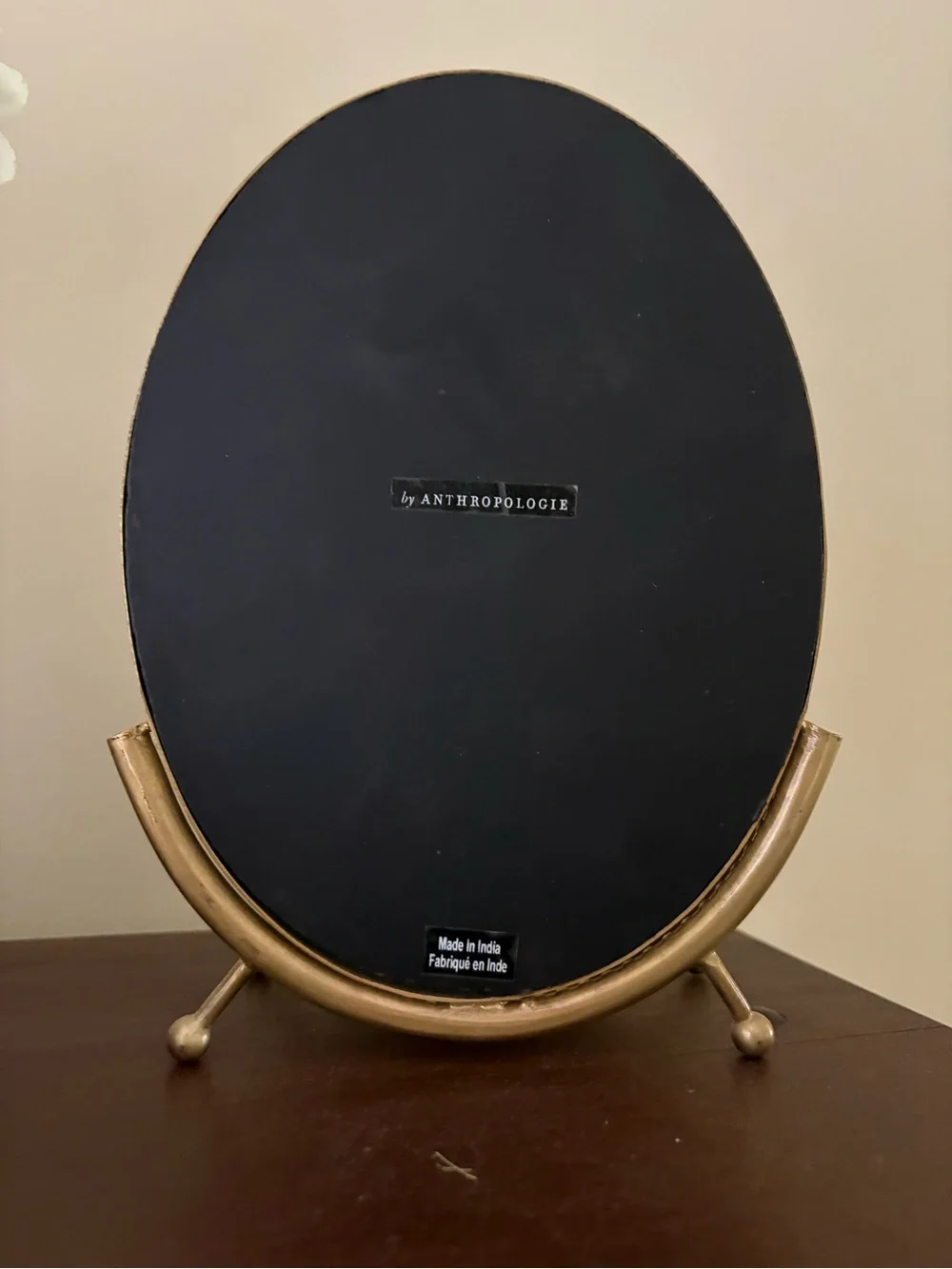 Anthropologie oval tabletop