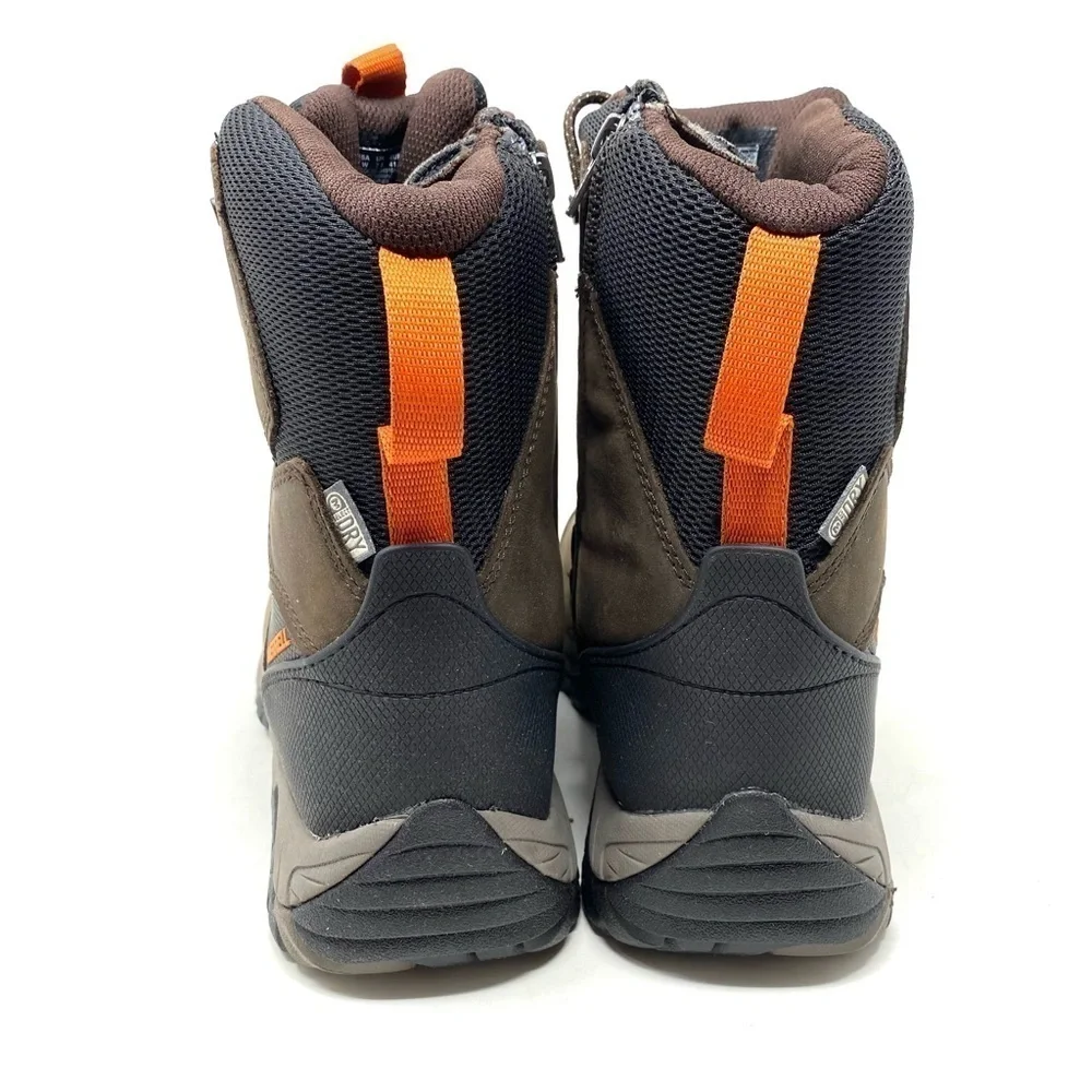 Merrell Men's J45315 Phaserboud Composite Toe Waterproof Safety Side Zip Boots