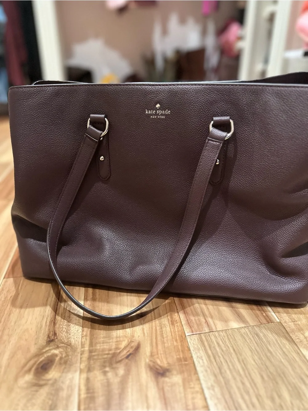 kate spade structured tote