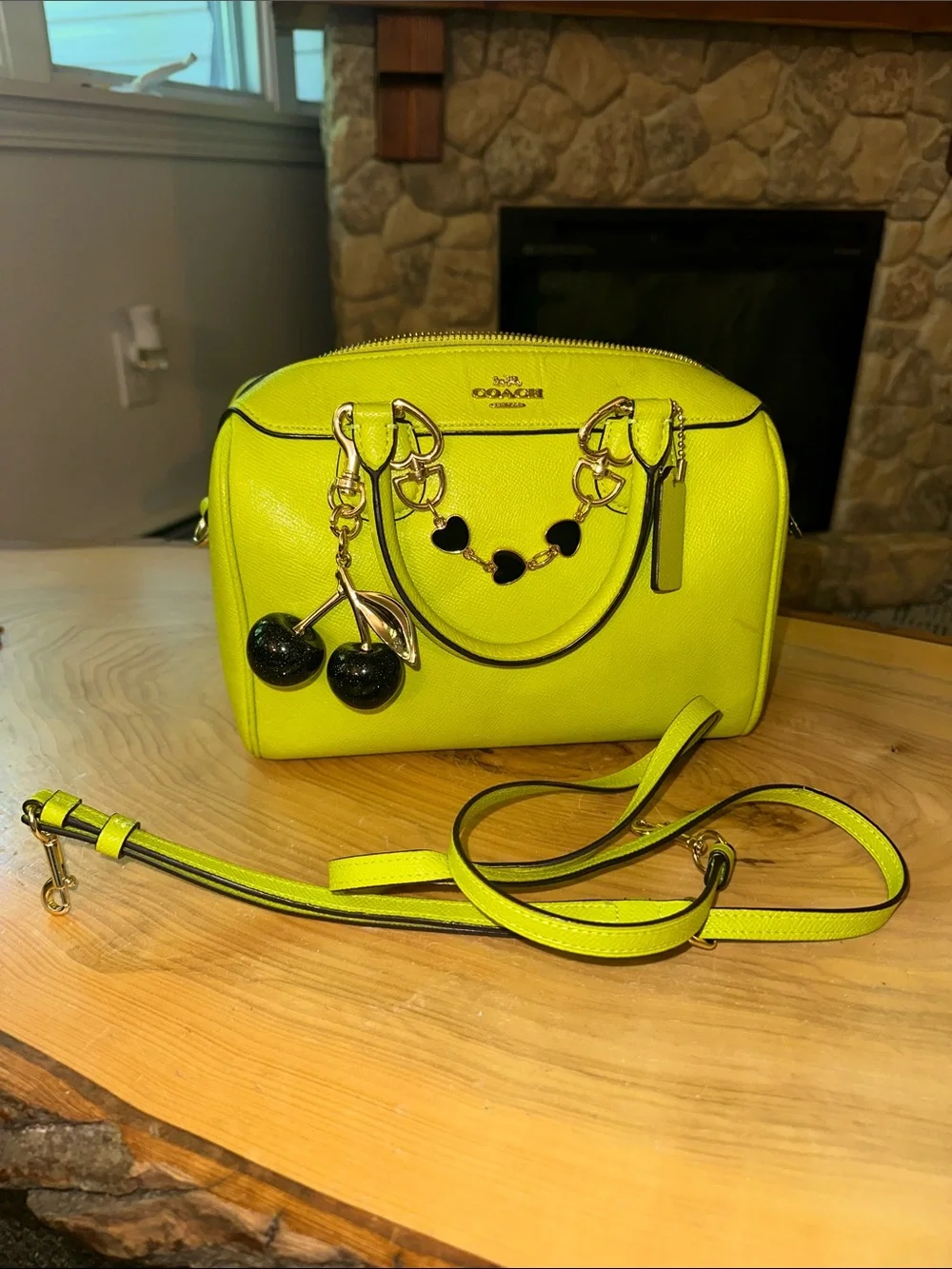 Coach vibrant neon