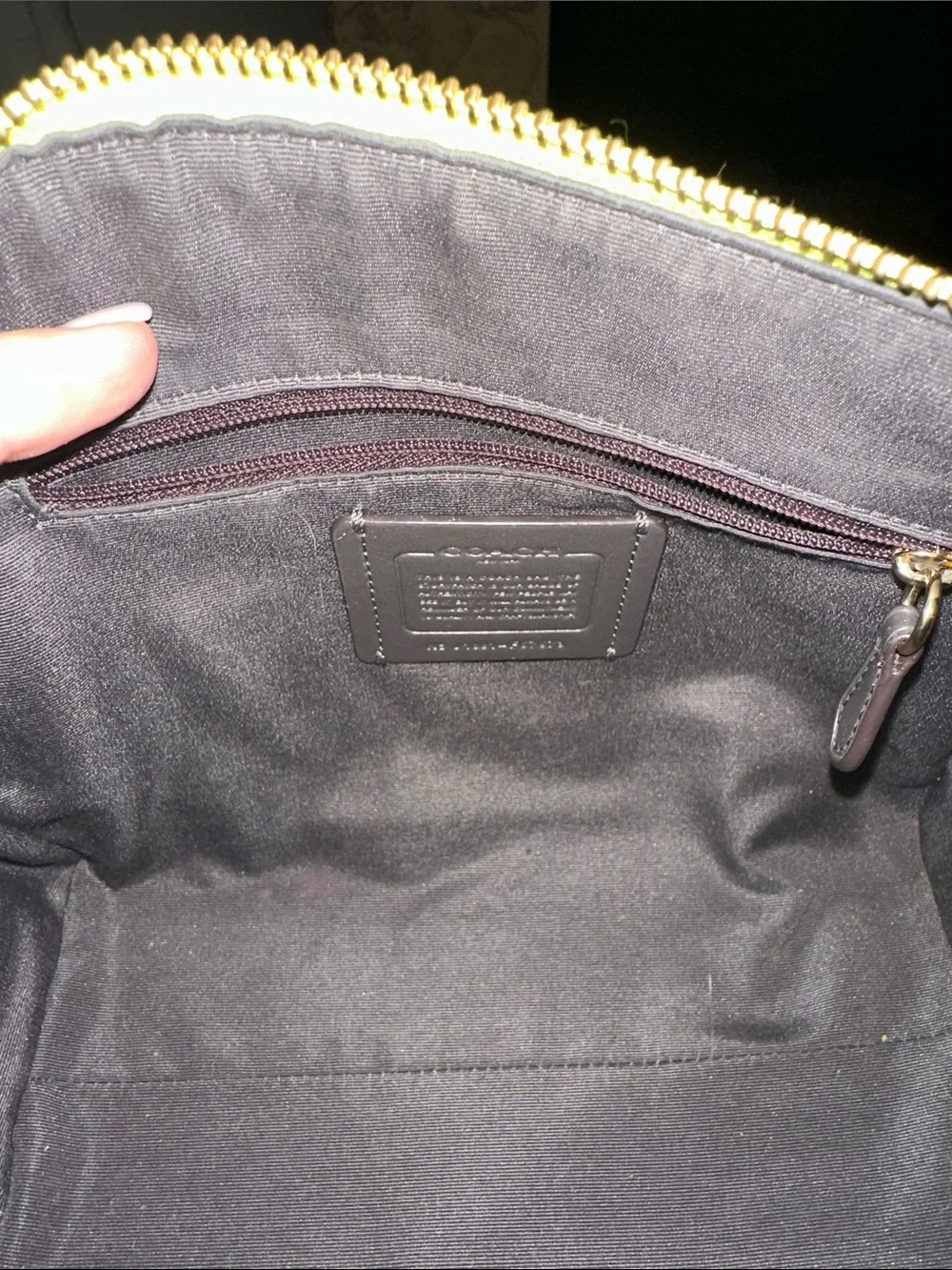 Coach vibrant neon