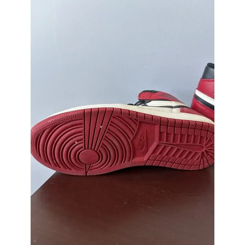 Size 8.5 - Nike Air Jordan 1 Retro OG High Bred Toe Black‎ Red White 555088-610