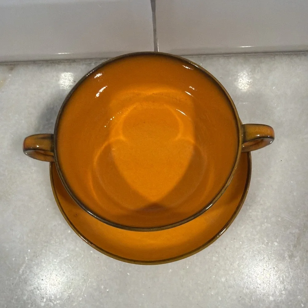 Danish Gold Thomas Germany Rosenthal vintage thomas