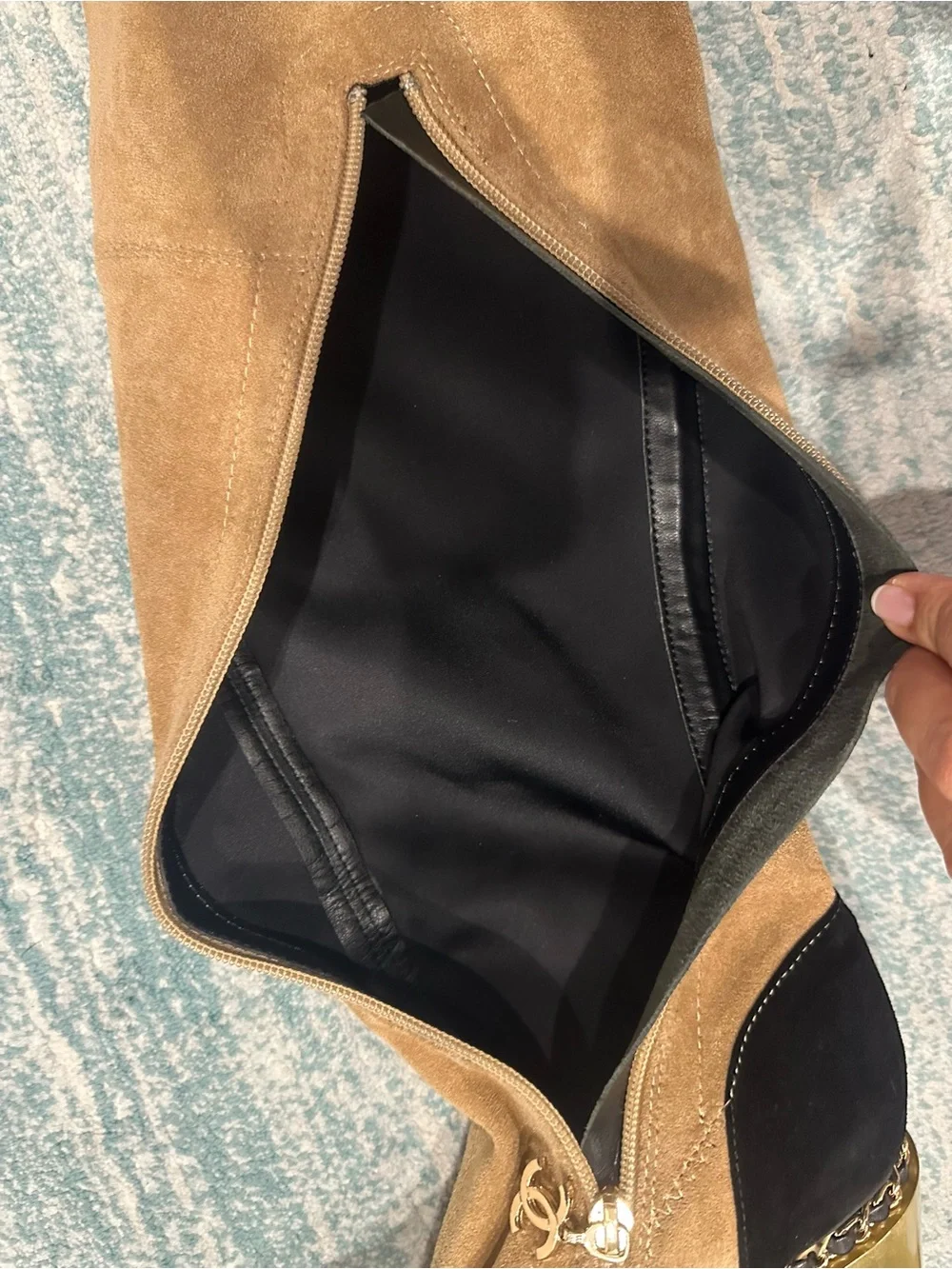 CHANEL over knee