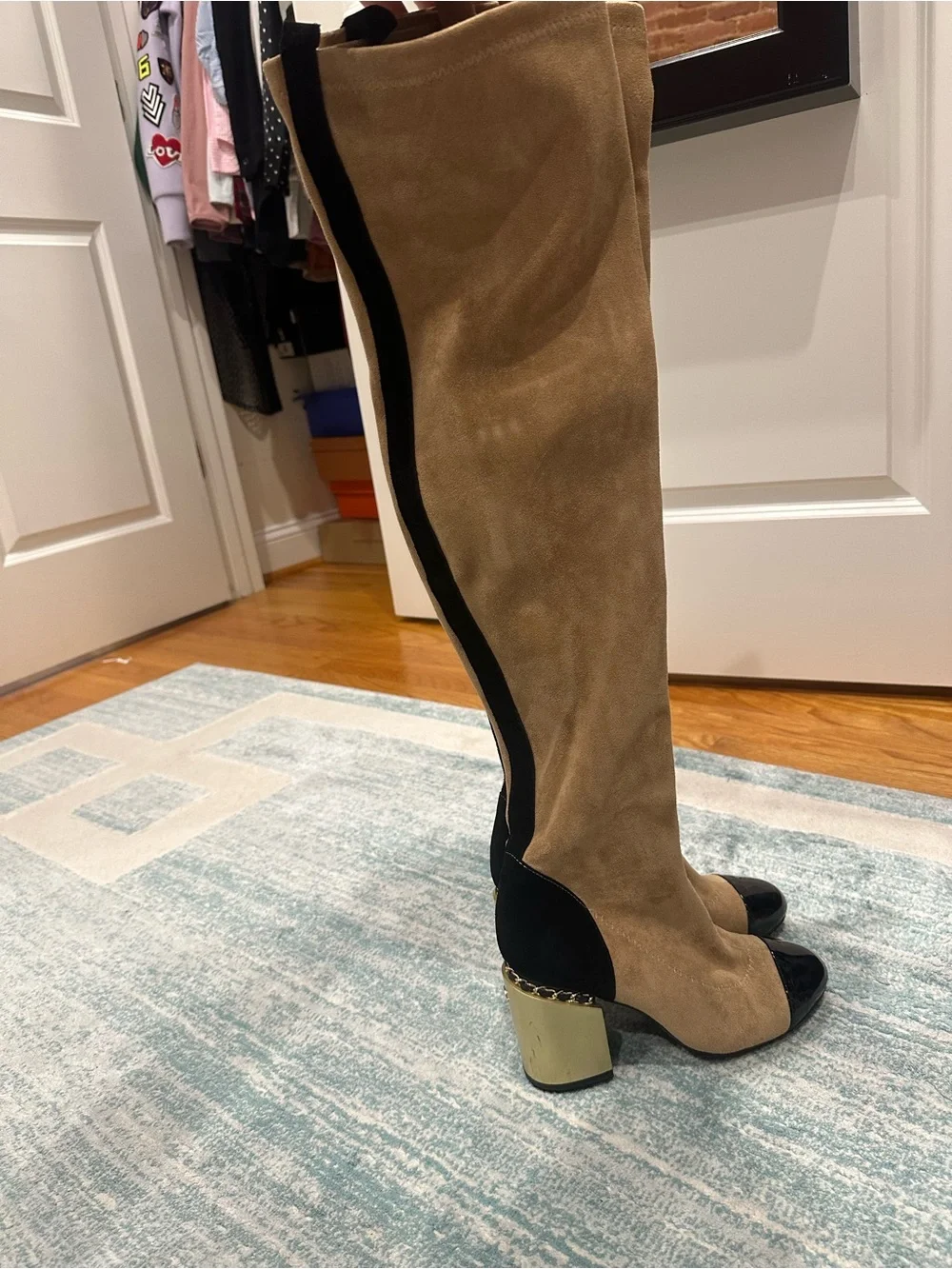 CHANEL over knee