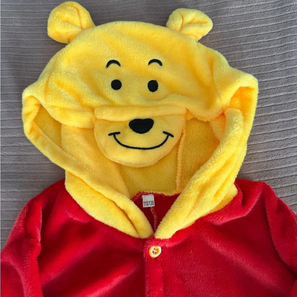 Red and Yellow Hooded Onesie