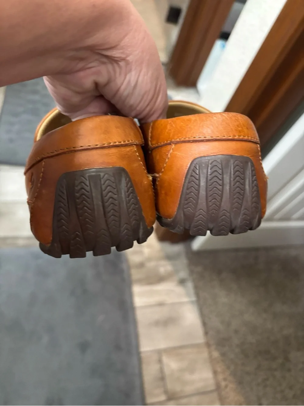 Sperry smooth leather