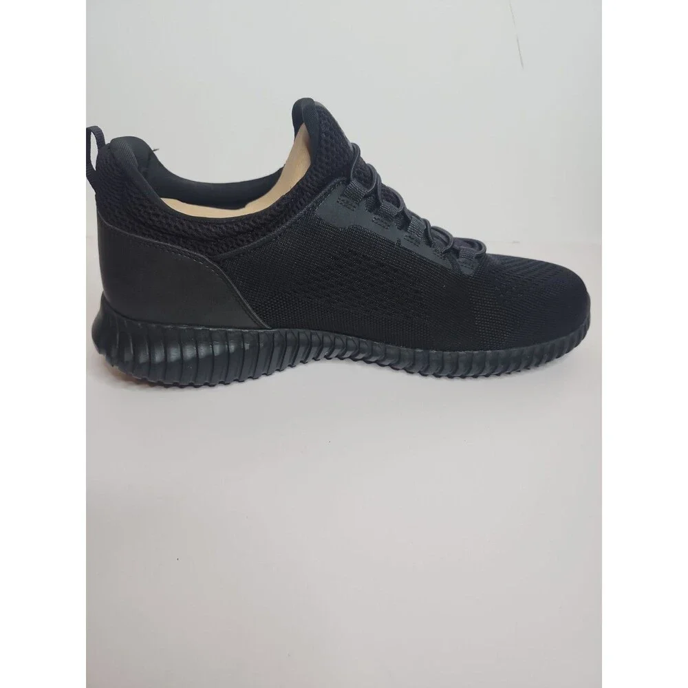 Skechers Work Cessnock 77188W Black Mens 12 Wide Black Slip Resistant Shoes NWT