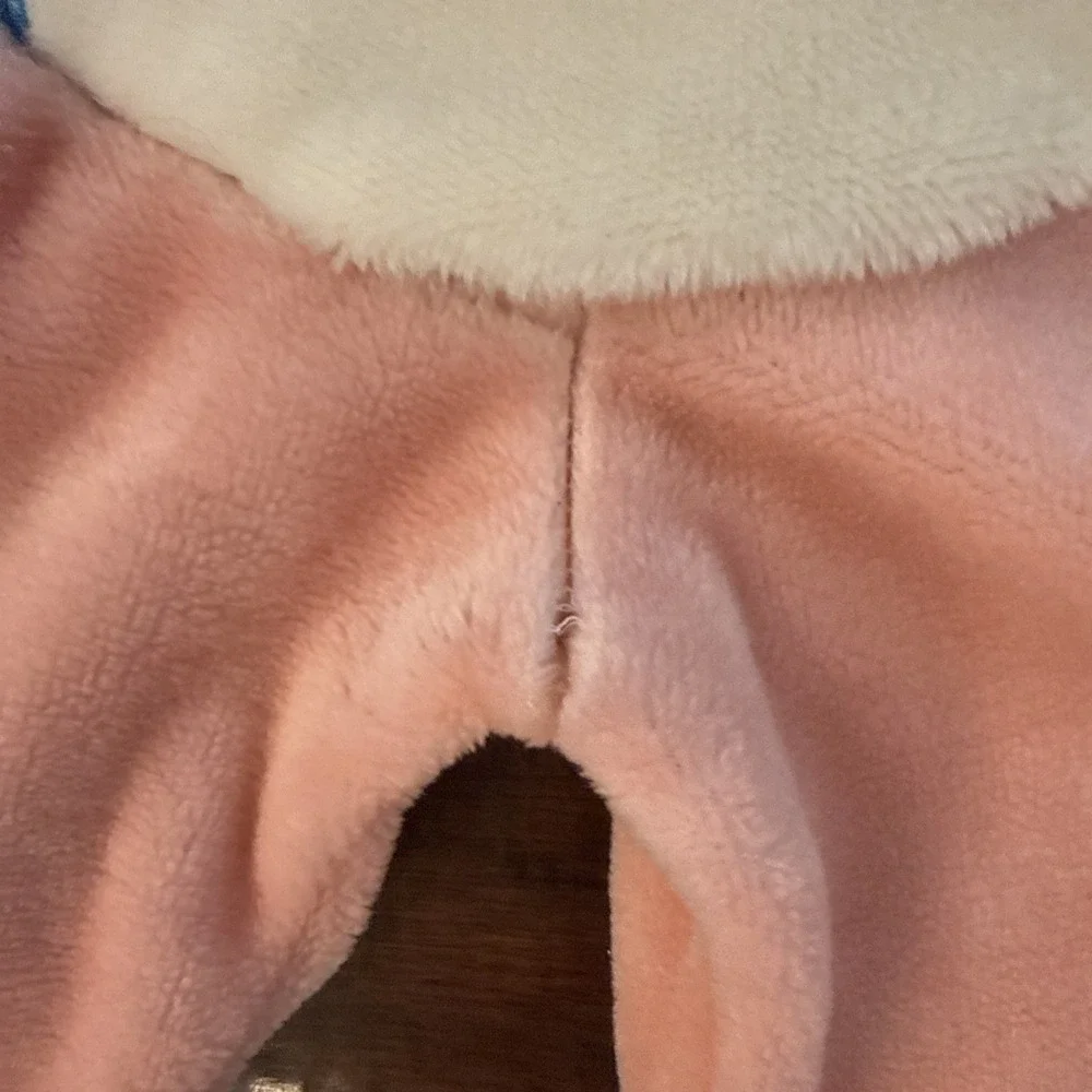 VTG Care Bears Pink Rainbow Cheer Bear Plush Dress Up Costume Small 1-2 Years