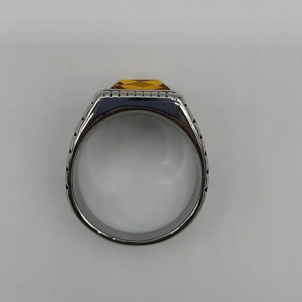 Hand Crafted yellow cubic