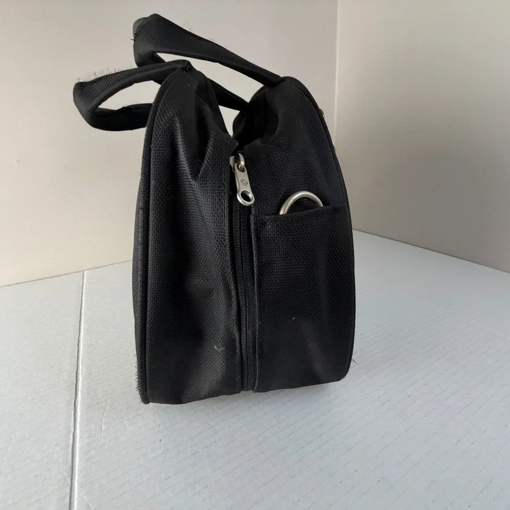 Samsonite Travel Boarding Bag Black Medium Size with Adjustable Strap