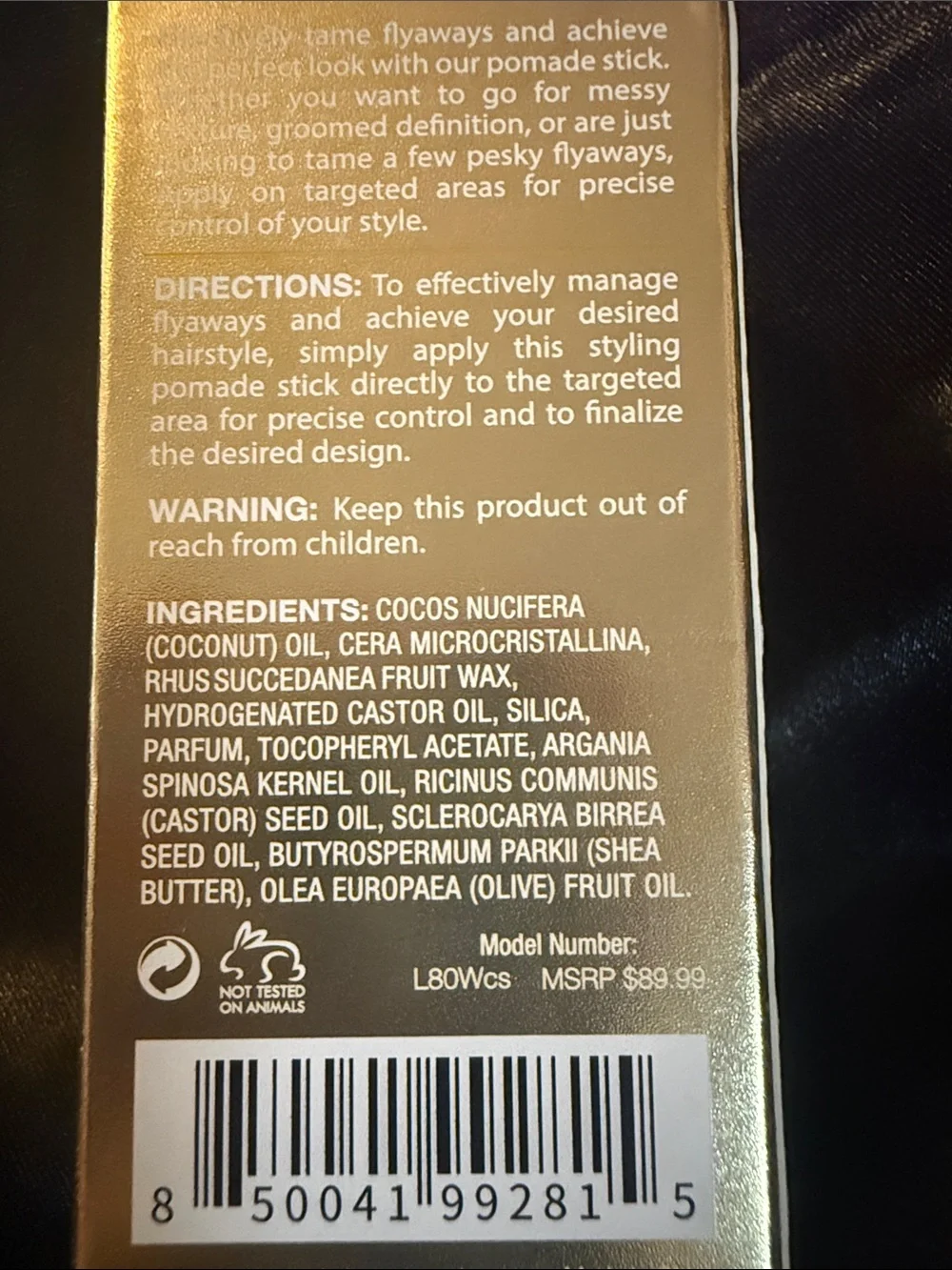 Soleil pomade stick