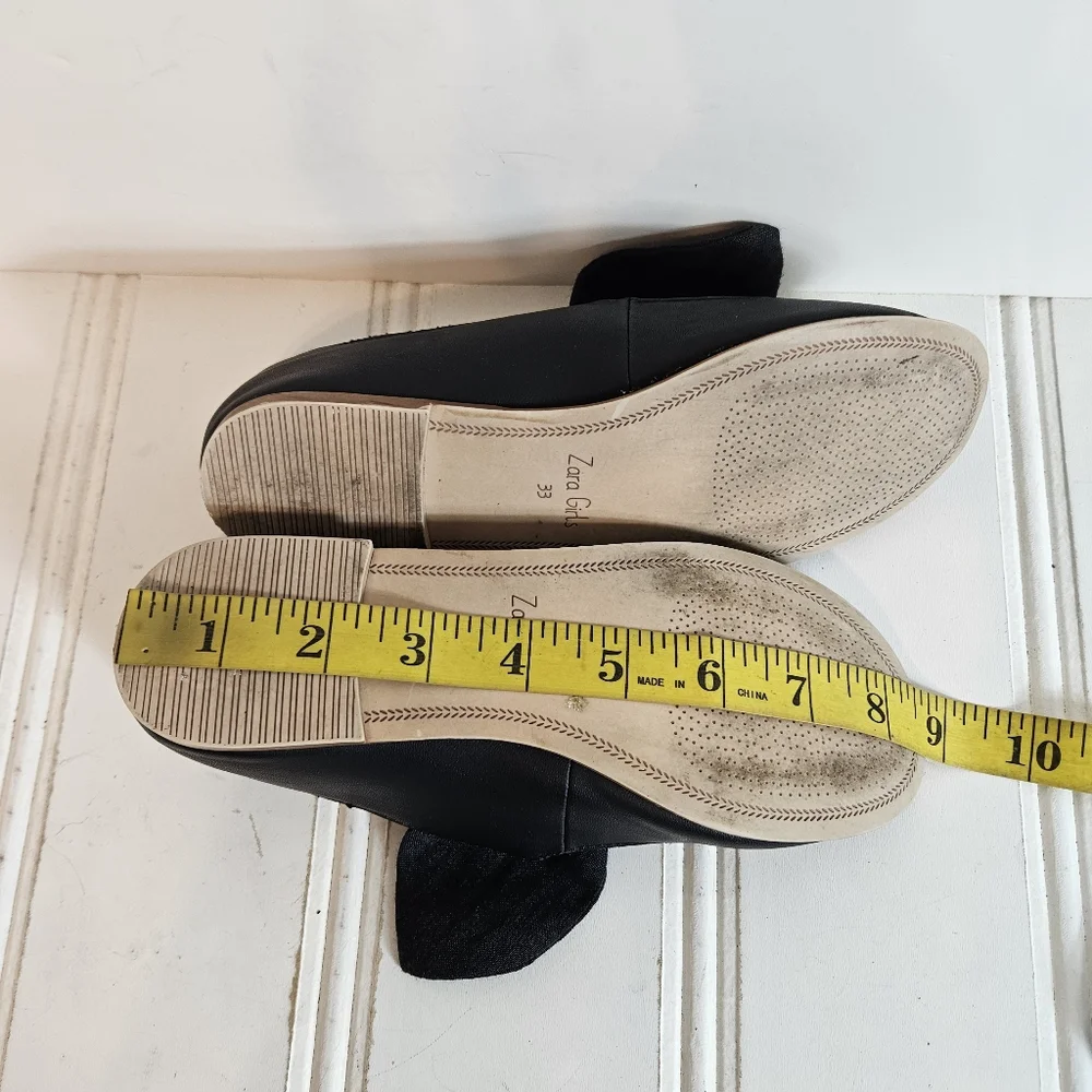 Zara black ballet