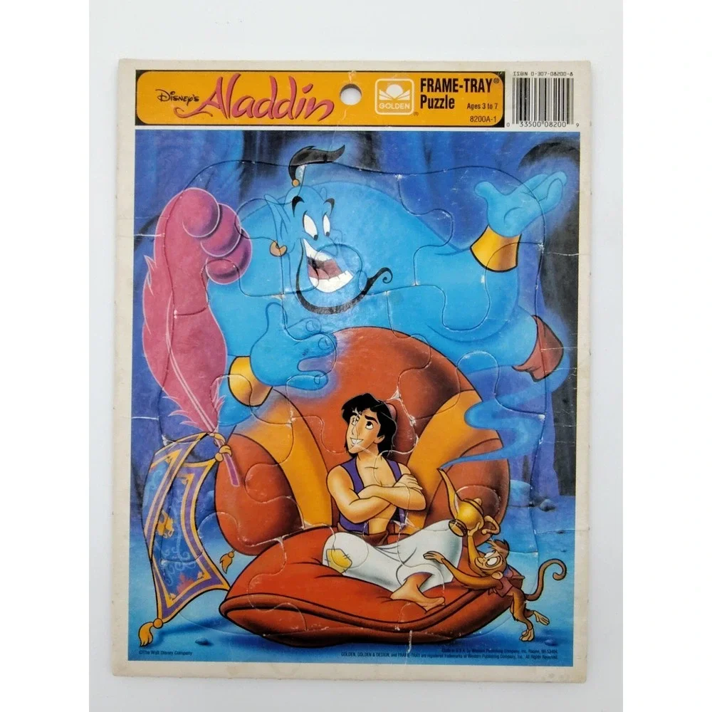 Golden Threads aladdin walt