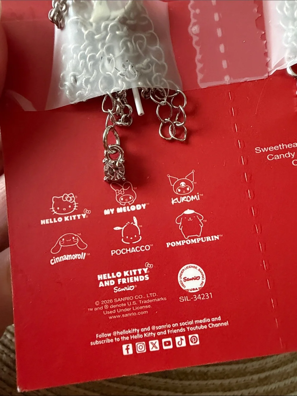 Hello Kitty pendant each cute