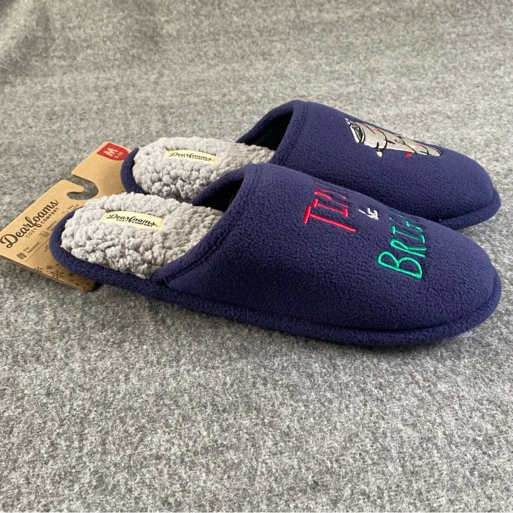dearfoams slippers mens