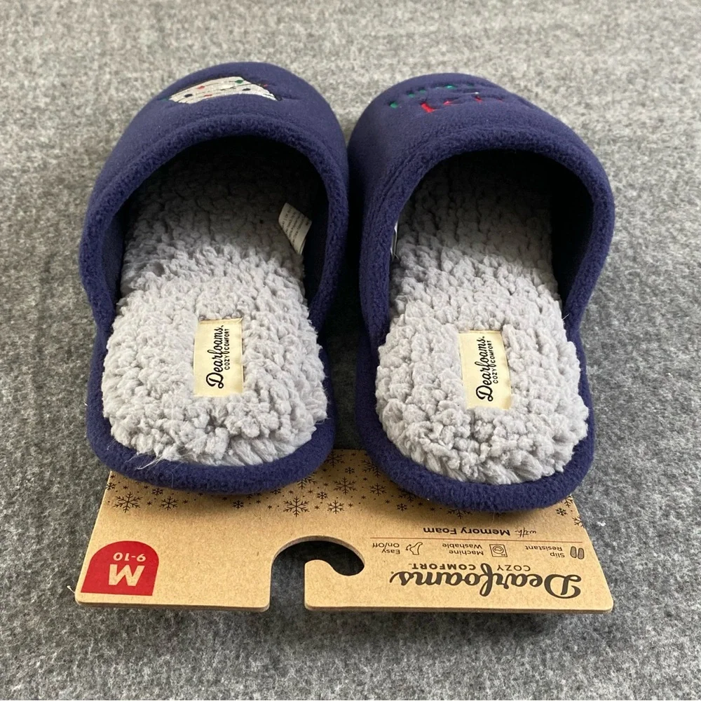 dearfoams slippers mens